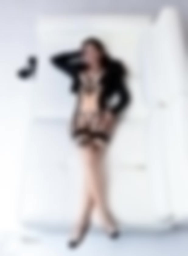 Black lace, long legs…tell me where you want to start!